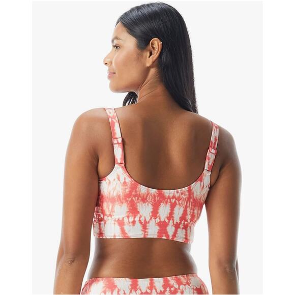 Coco Reef Bra Sized 40DD underwire bikini top XL bikini bottom tie dye NEW swim - Picture 4 of 11